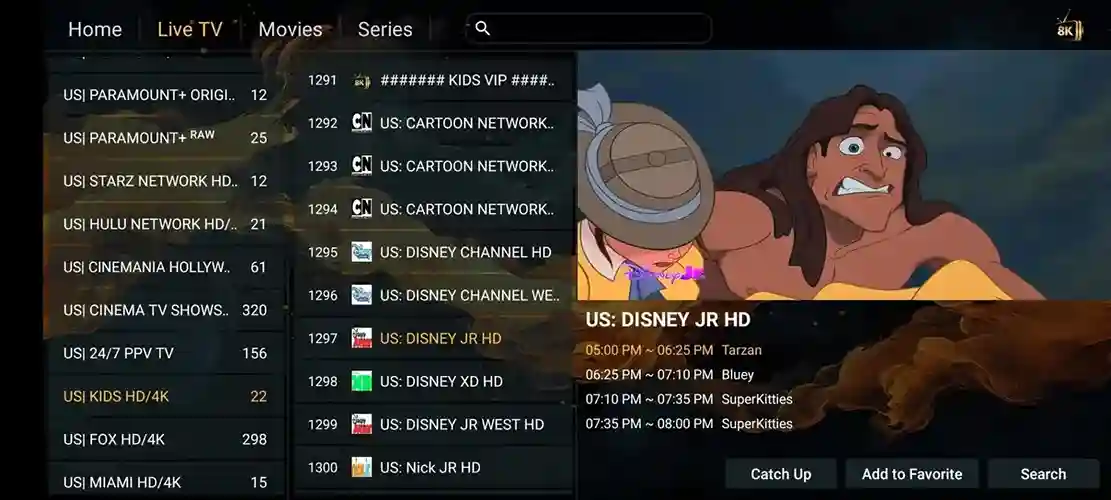 Preview 2 - Finland IPTV Premium IPTV Subscription